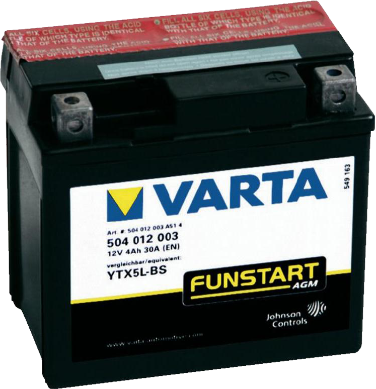 VARTA 504 012 003 A51 4