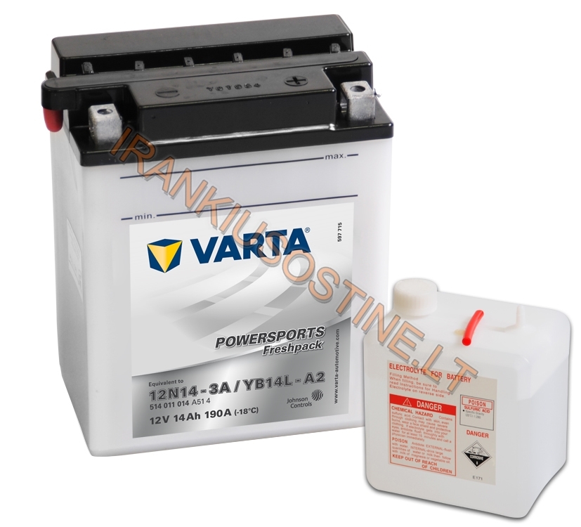 VARTA 514 011 014 A51 4