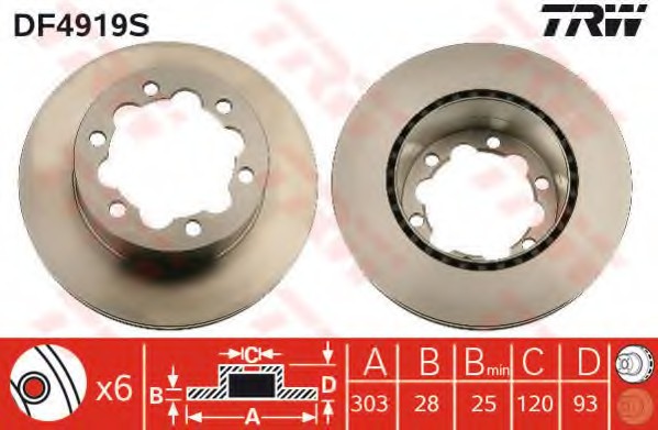 TRW Engine Component DF4919S