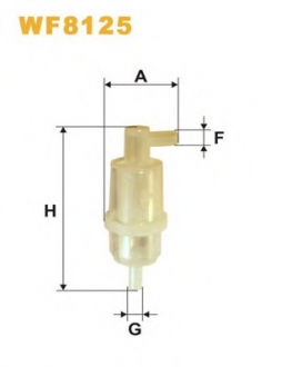 WIX FILTERS WF8125 — Фільтр паливний