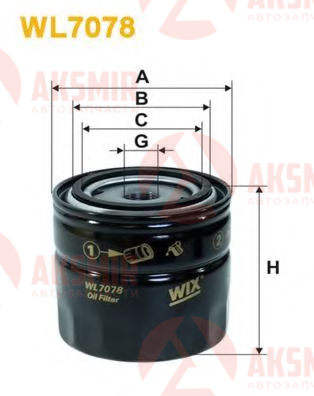 WIX WL7078