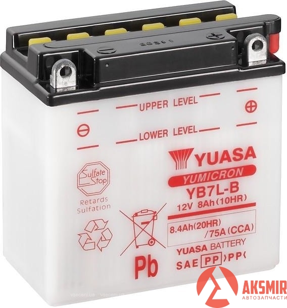 Yuasa YB7-A