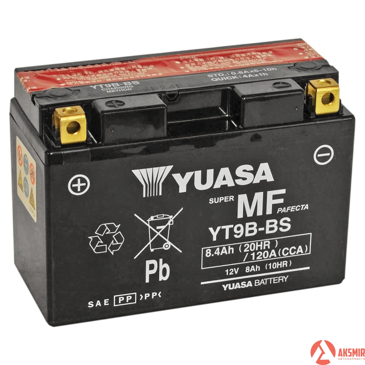 Yuasa YT9B-BS